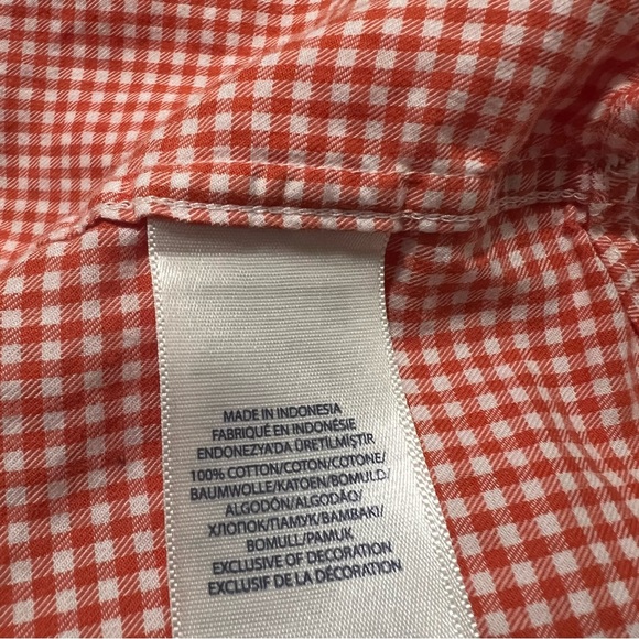 Polo by Ralph Lauren Gingham Button-Down Kids Shirt Size Large 14 / 16 - Picture 6 of 9